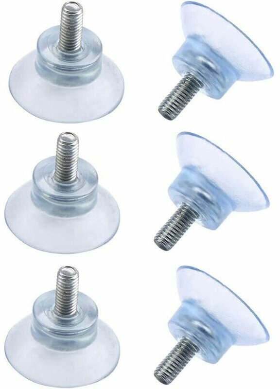 Saugnäpfe ø 30 mm mit M6x15mm Gewinde, 6 Stück - Ulisem