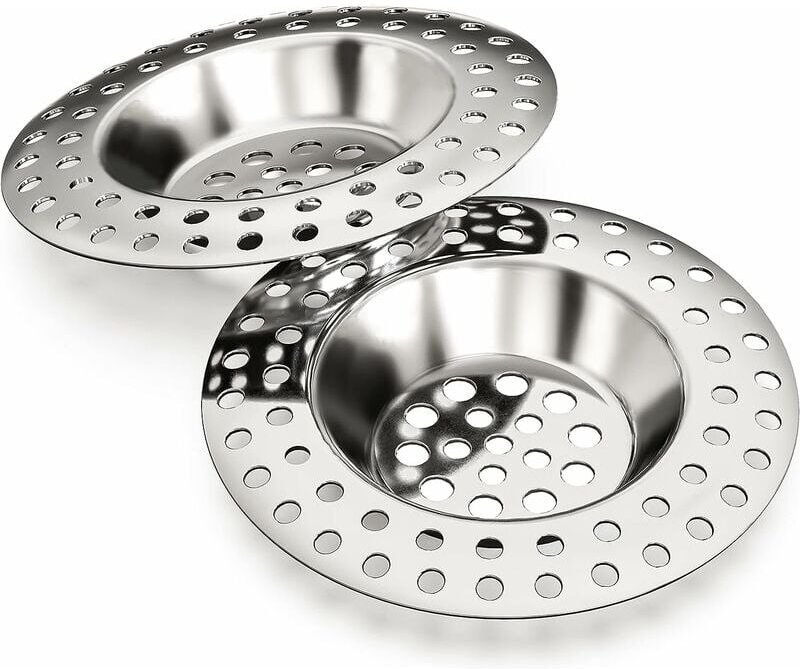 Ulisem Kitchen Helpis Filter 14 g, 2er-Set, für alle Abflüsse, Küchenfilter, Filter, Rost, Badewannenabfluss, Duschfilte...