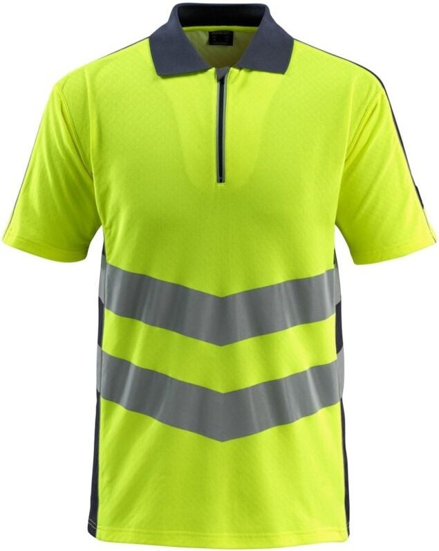 Mascot Warnschutz Polo-Shirt MURTON SAFE SUPREME 50130 Gr. 4XL hi-vis gelb/schwarzblau