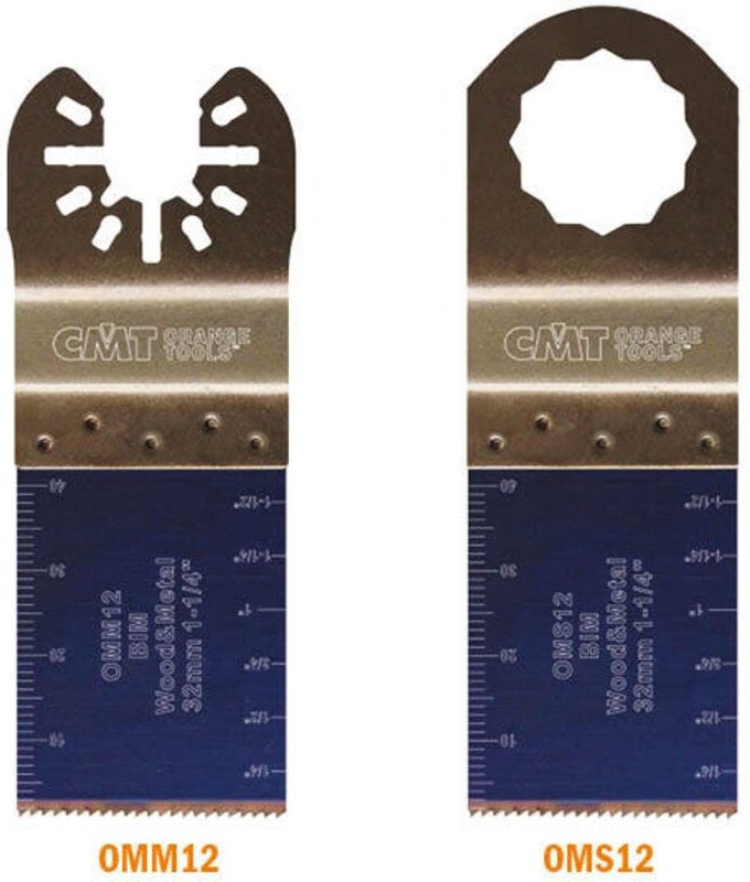 OMM12-X1 BIM HOLZ-METALL-SCHNEIDBLATT 32x40mm 18TPI-U