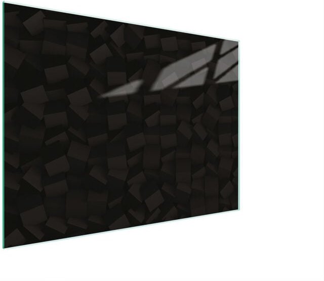 Glasschneidebrett 30x22 Schwarz