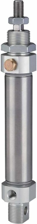 Rundzylinder »msi«, einfachwirkend, Kolben-Ø 25, Hub 30, g 1/8 - Riegler