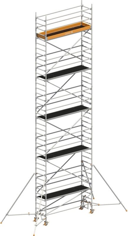 Layher Rollgerüst Uni Standard P2 mit Gerüststützen 11,20m AH