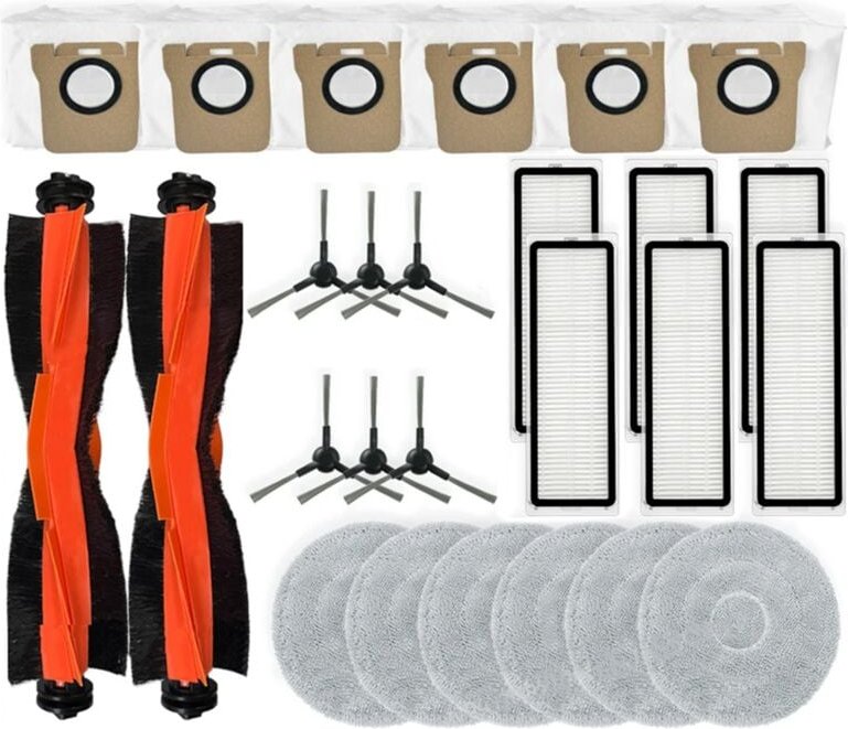 Für Roboterstaubsauger X20 Max Reiniger Teile Wichtigsten Seite Pinsel