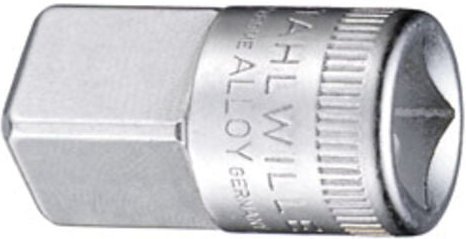 432 12030003 Steckschlüssel-Adapter 1/2 Zoll Antrieb 3/8' (10 mm) 31 mm 1 St. - Stahlwille
