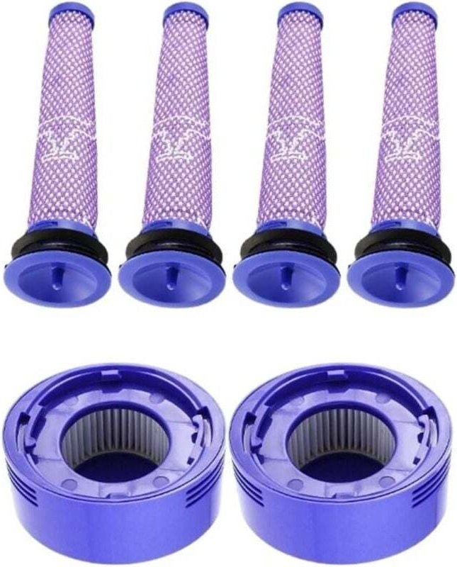 Ulisem HEPA-Filter, kompatibel mit Dyson V8 V7 Staubsauger, waschbare Filter-Ersatzteile
