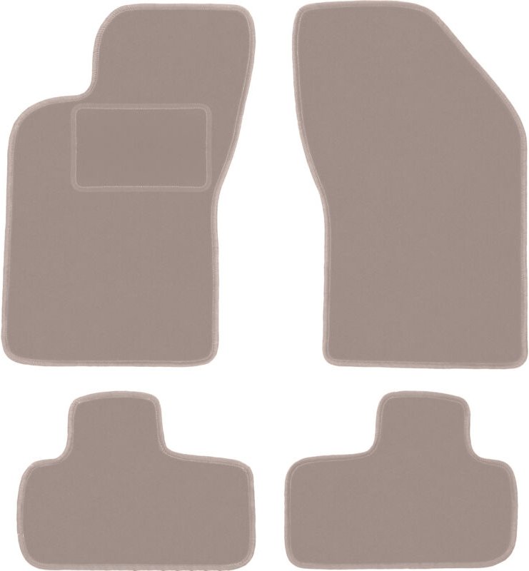 Beige Veloursmatten für: Fiat Coupe I Coupé (1994-2000)