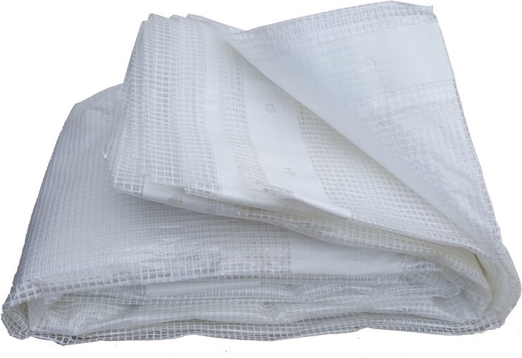 Maillestore - Verstärkte Gerüstplane 170 g/m² Transparent 4,10 mx 20 m