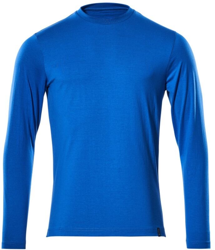 T-Shirt crossover langarm 20181 Gr. l azurblau - Mascot