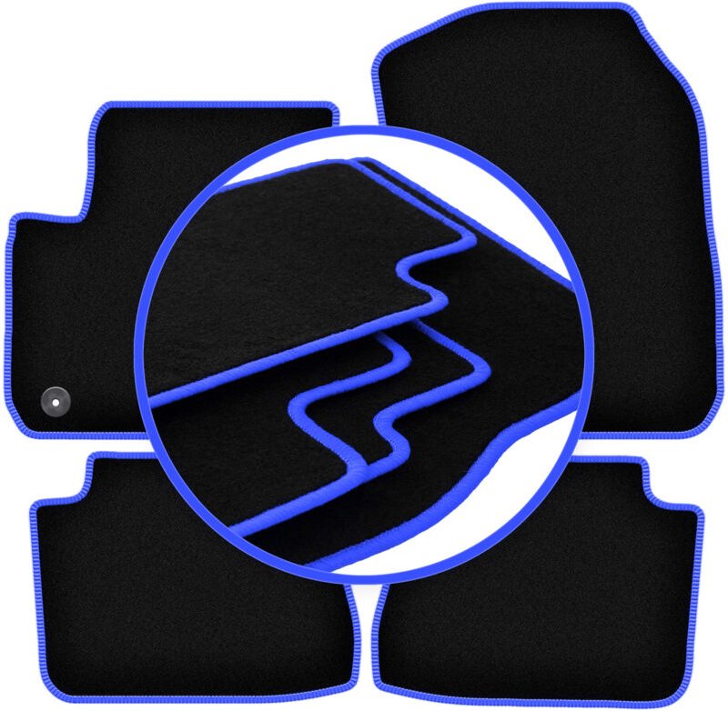 CARLUX-BLUE Autofußmatten für: Opel e-Corsa F Fließheck (2019-)