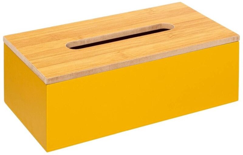 Thumbnail - 5five Simply Smart - Tissue-box modern color senfgelb - 5five