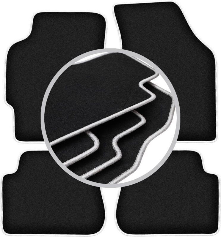 CARLUX-SILVER Automatten für: Kia Shuma Limousine (1997-2004)