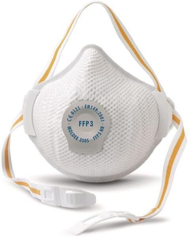 Moldex Atemschutzmaske FFP3 NR mit Klimaventil Air 5 Stk