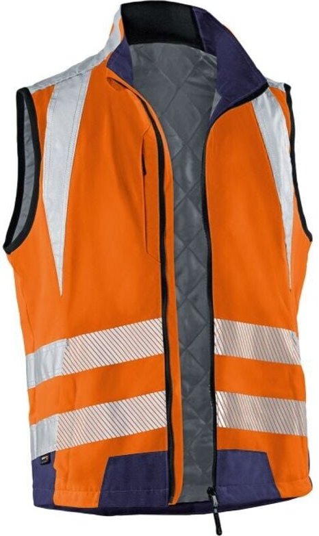 Kübler Workwear - Kübler Weste reflectiq psa 2 7207 warnorange/dunkelblau Gr.XL