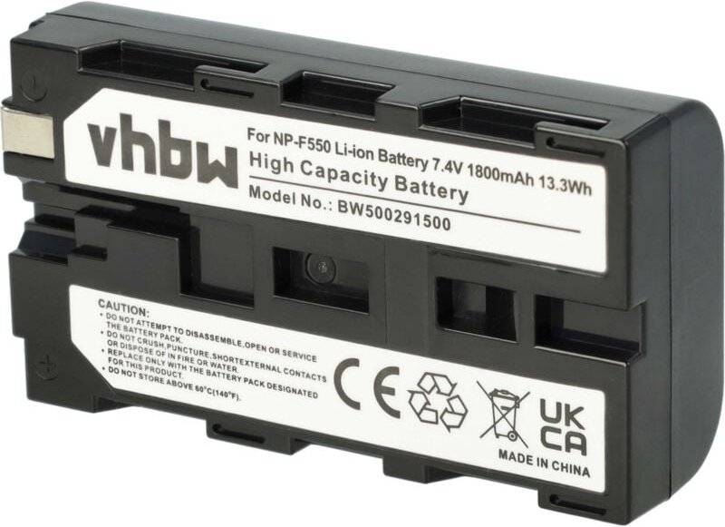 Vhbw - Akku Ersatz für aml 063278, 068537, 073152, 180-7100, 1810-0001 für Barcodescanner pos (1800mAh, 7,2V, Li-Ion)