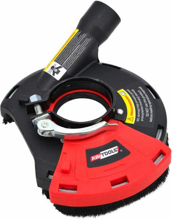Awtools osłona przeciwpyłowa odsysająca do szlifierki kątowej 180-230mm