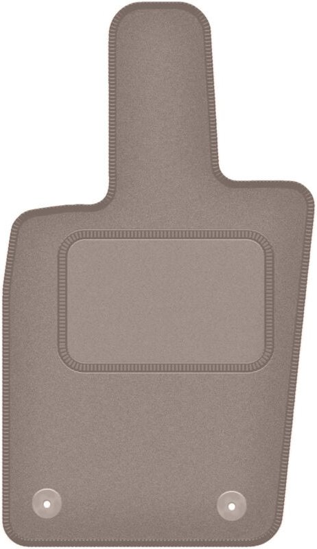 Thumbnail - Beige Fahrermatte für: Porsche Panamera II Coupé (2017-)