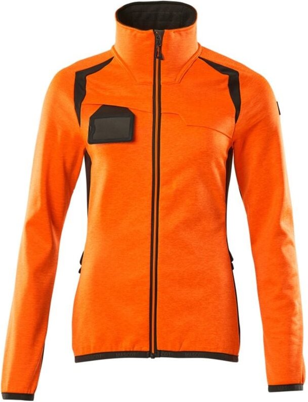 Mascot Fleecepullover mit Reißverschluss 19453, Damen Gr. M, hi-vis orange/dunkelanthrazit