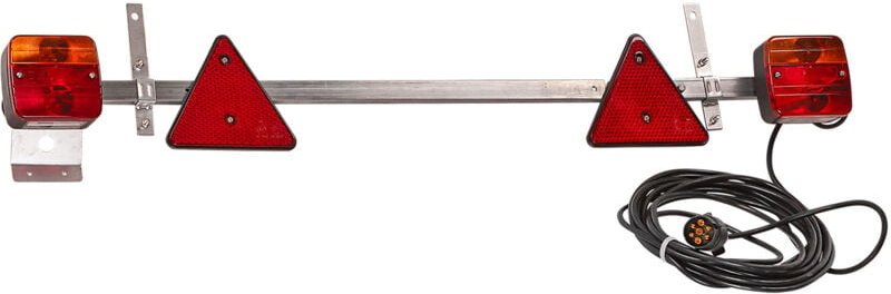 Dema - Anhängerbeleuchtung 7-polig 12V Set Rückleuchten Rücklicht Lichtleiste Anhänger