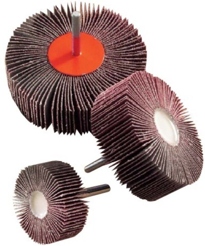 Fächerschleifscheibe Ø 60 mm (Korn 40/6) Outifrance