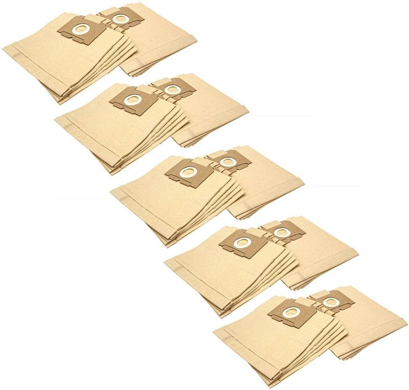 50x Staubsaugerbeutel kompatibel mit AEG/Electrolux Vampyr 5017 electronic, 5018, 5019 Staubsauger - Papier, 26cm x 22cm...