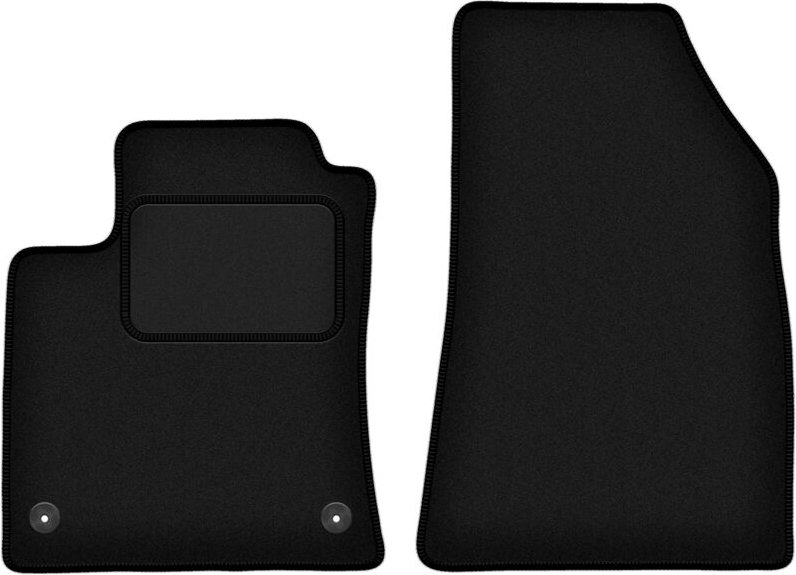 Vordere Matten schwarz für: Renault Clio V Fließheck (2019-)