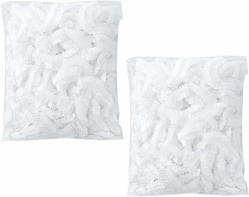 Odipie - 200 Stück elastische Lebensmittelaufbewahrungsabdeckungen, wiederverwendbare Schüsselabdeckungen für Teller, Wr...