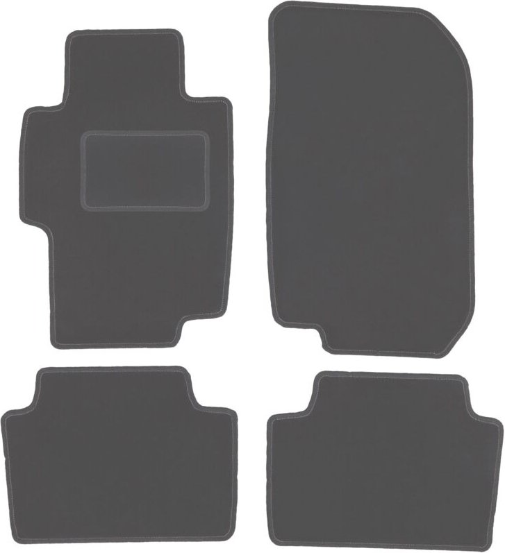 Graphit-Fußmatten für: Honda Accord VII Limousine, Kombi, Tourer, Type-S (2002-2008)