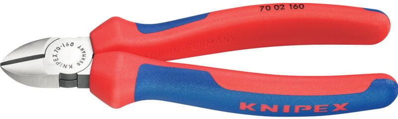 Knipex - 70 02 125 Seitenschneider mit Mehrko. schwarz atra. 125 mm