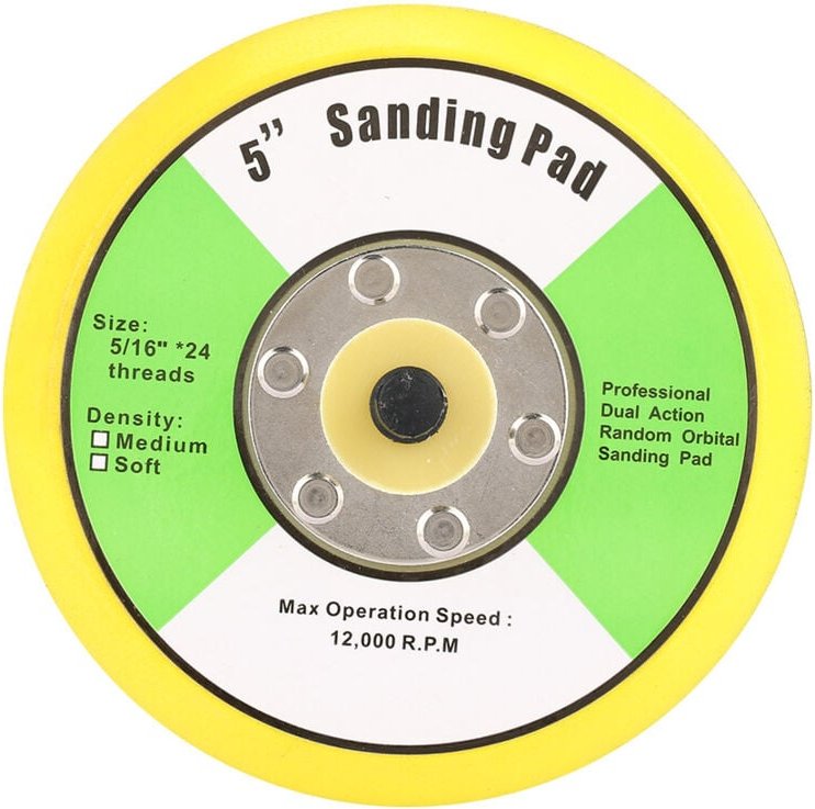 Ej.Life 100 / 125mm Poliertablett Schleifen Polieren von Stützteller mit M8-Gewinde(5 inches)