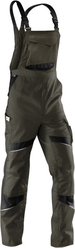 Kübler Latzhose activiq 3250 oliv/schwarz Gr. 66