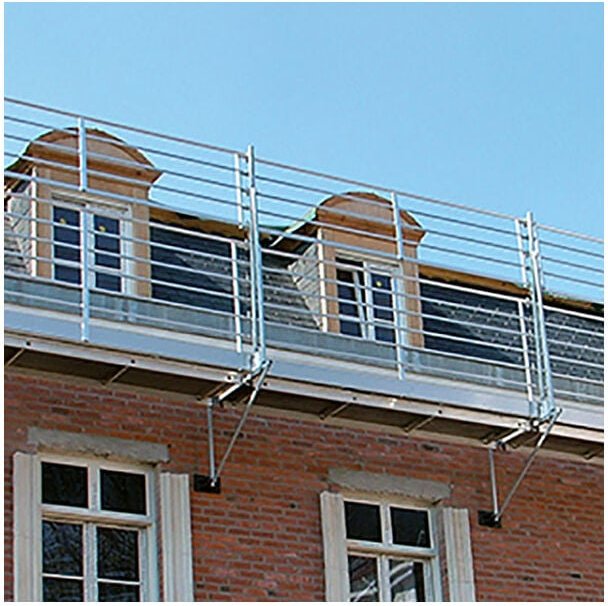 Matisère - Hängegerüst mit breitem Rand - Länge 12m - SLFPCPE/12ML/330