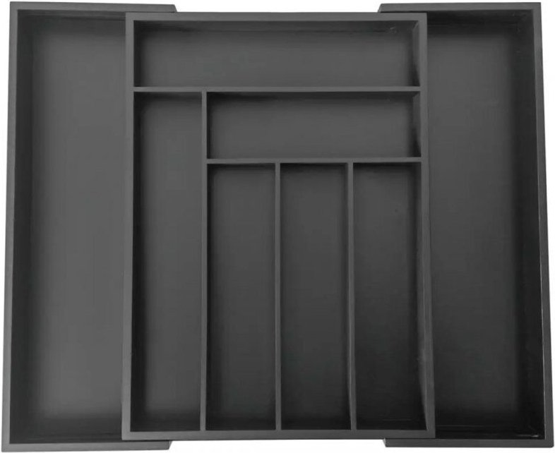 BAMBUSEINSATZ FÜR SCHUBLADEN KINGHOFF KH-1747 schwarz