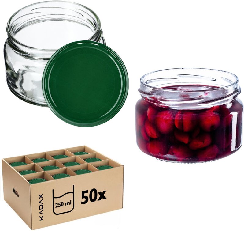 Glas Klara 250ml fi82 TO-250/1 Packung mit 50 Stück - Kadax