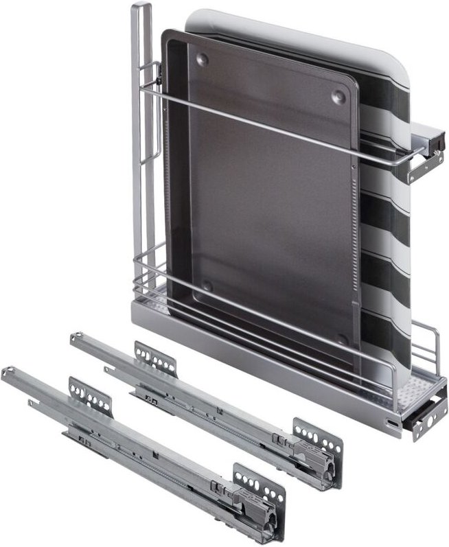Kesseböhmer - 15er-Backblech- und Tablettauszug classic, silbergrau