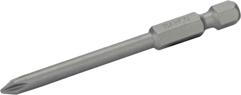 1/4 Standard Schraubendreher Bits für PH1-Phillips-Schrauben 70 mm - 5 Stk/Kunststoffbox - Bahco