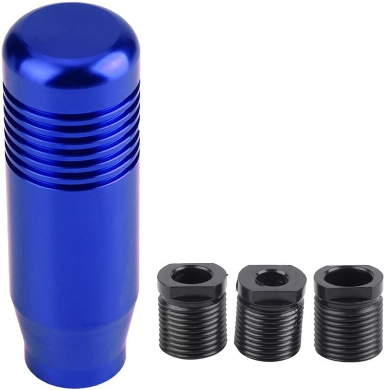 Eosnow - Aluminiumlegierung Auto Manueller Schaltknauf Griff Schaltkopf 8,5 cm für Honda Blau