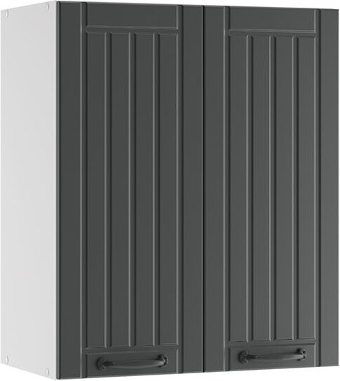 Vicco - Küchenschränke Fame-Line, Anthrazit Landhaus, 60 cm