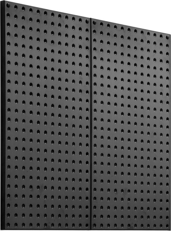 Werkzeugwand, 81x40cm, Lochwand 2 Platten, robuster Stahl-Stecktafel-Wand-Organizer, für Wohnzimmer, Garage, Werkzeugauf...