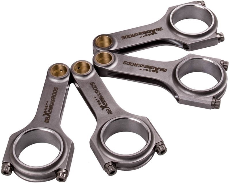 4340 Forged Steel H-Beam Connecting Rods For Ford Duratec 2.0 / Mazda mzr 2.04340 Forged Steel H-Beam Connecting Rods Fo...