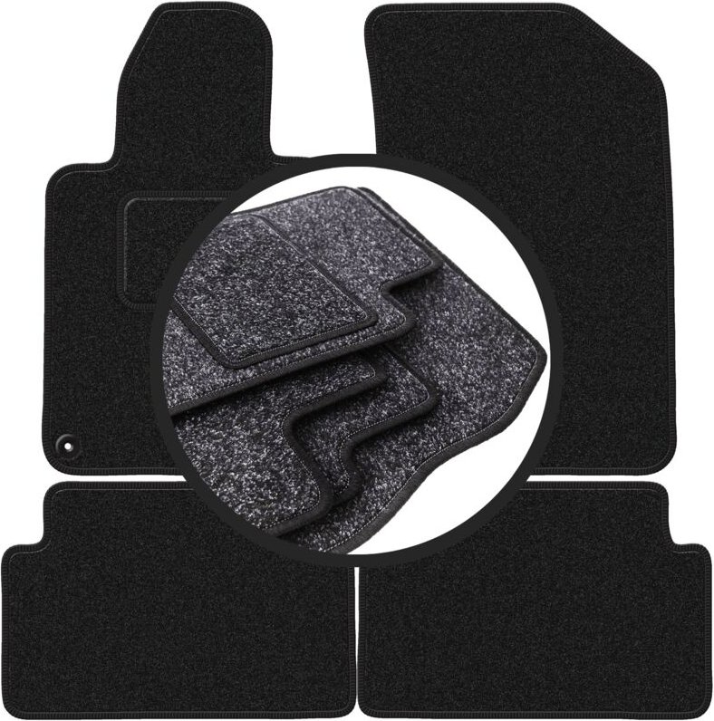 ANTHRA Autofußmatten für: Peugeot 508 I Limousine, Kombi, SW, RXH (2010-2018)