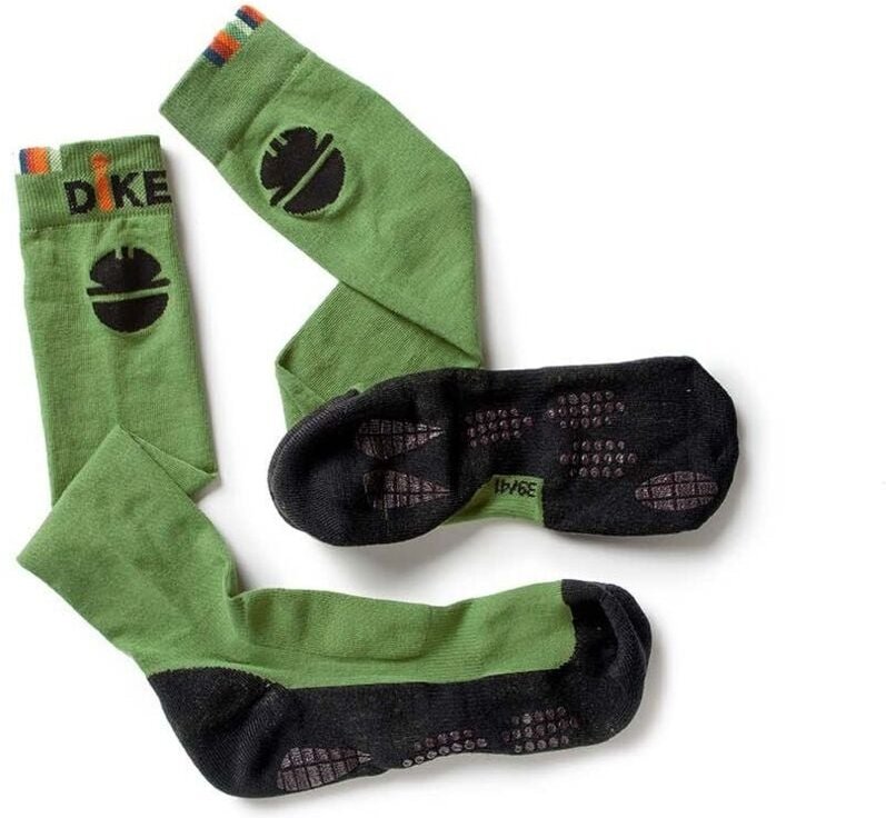 Hoch geschnittene Baumwoll-Arbeitssocken COVER - Grün M