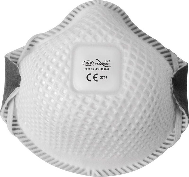 Jsp Feinstaubmaske Flexinet 821,F FP 2, Gr. m/l 10 Stk
