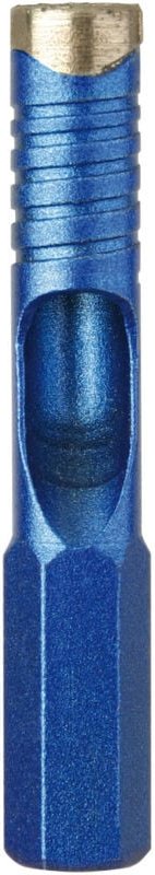 Foret diamant Blau Ceram mit Befestigung 6 Stück - 426 Ø 12 Länge. Nützlich 28 Länge. Insgesamt 65