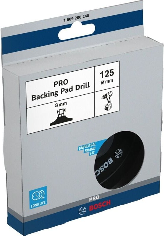 Pro Backing Pad 125 x 8 mm - 1609200240 - Bosch