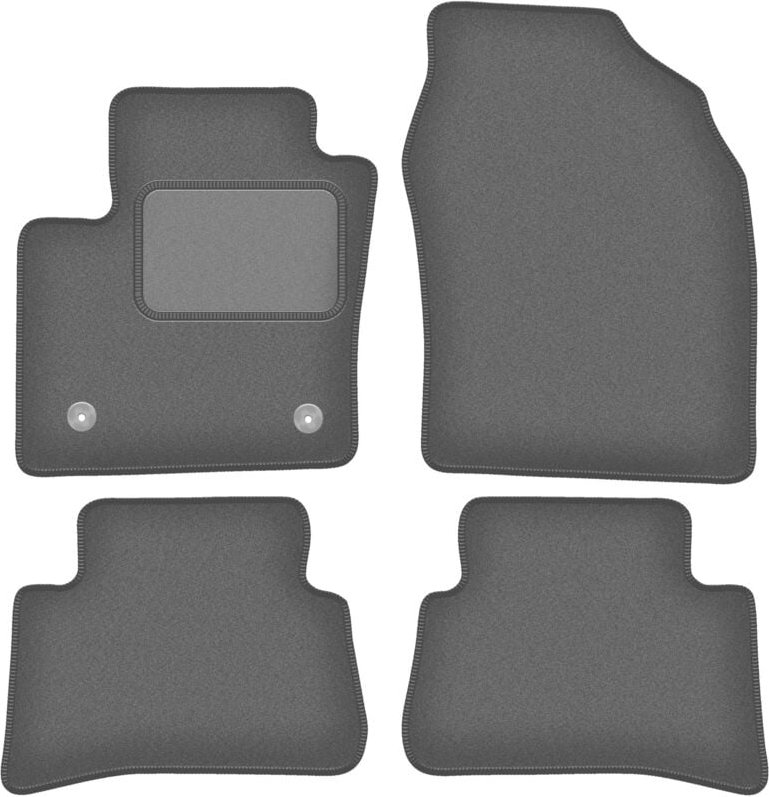 Graphit-Fußmatten für: Toyota C-HR Crossover (2016-)