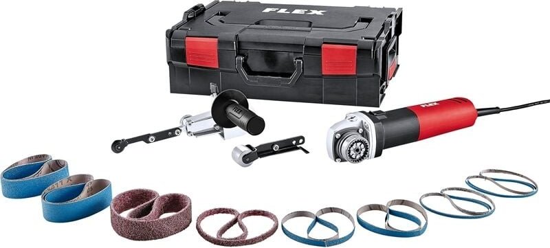 Thumbnail - Flex - Bandfeile Bandschleifer Band-Feilmaschine trinox fbe 8-4 140 im Set