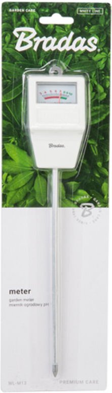 Analoges, quadratisches, batterieloses Boden-pH-Meter