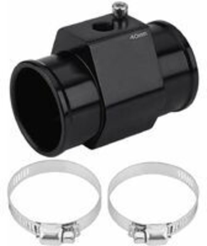 Ersandy - Wassertemperatursensor, Auto-Wassertemperatur-Rohrmessgerät-Adapter, Temperaturfühler, Kühlerdichtung(40 mm)