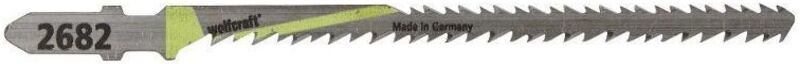 Wolfcraft - Stichsägeblätter 2682000 115 mm T-Schaft 2 Stück Stichsägeblätter